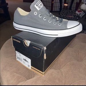 Brand new gray chucks